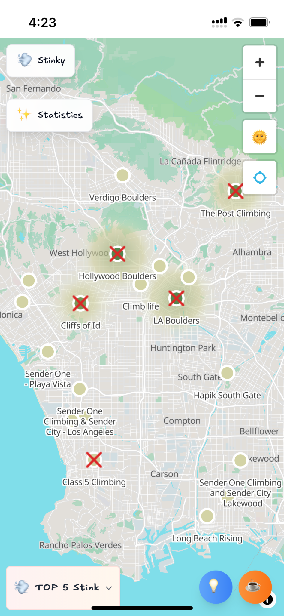 Your Shoe Smells-Map for stinky gyms-img3