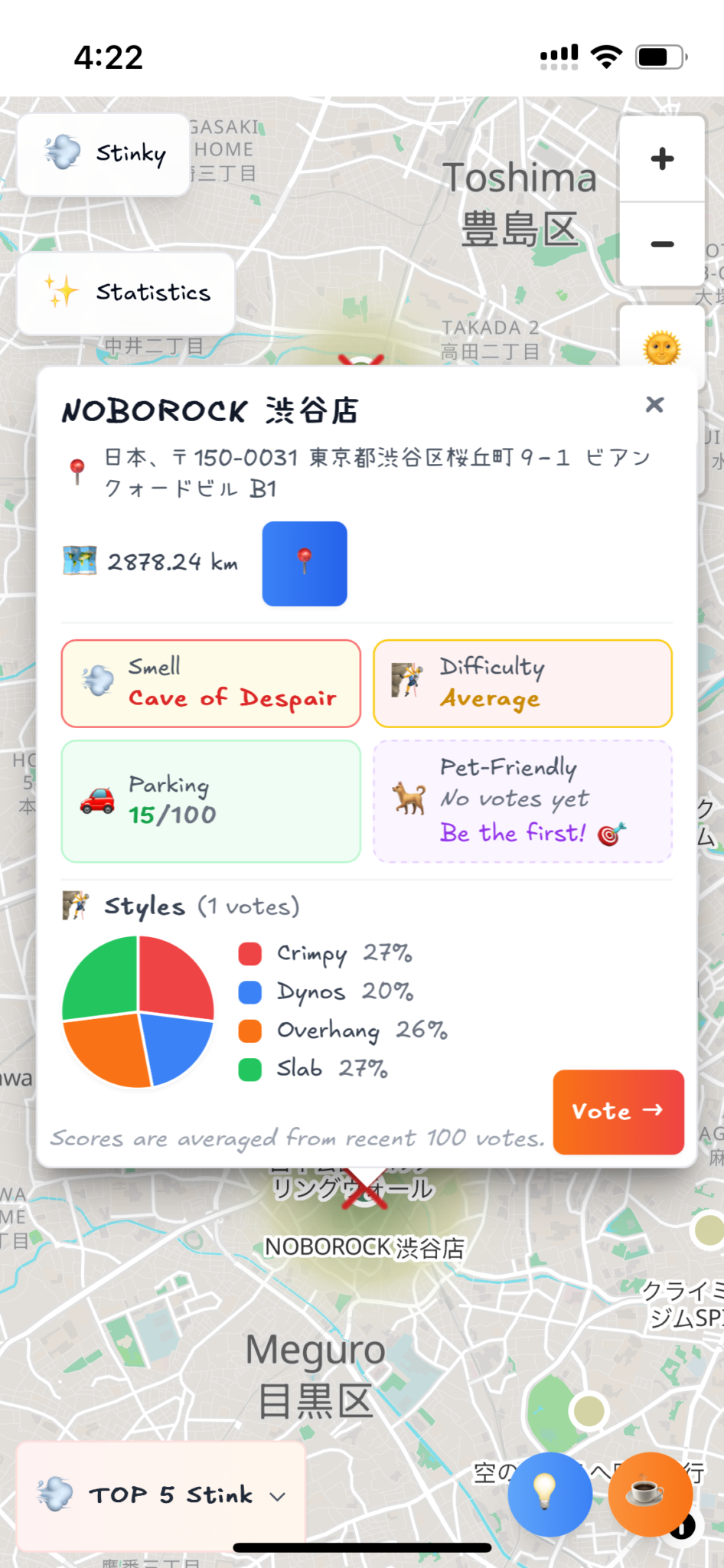Your Shoe Smells-Map for stinky gyms-img2