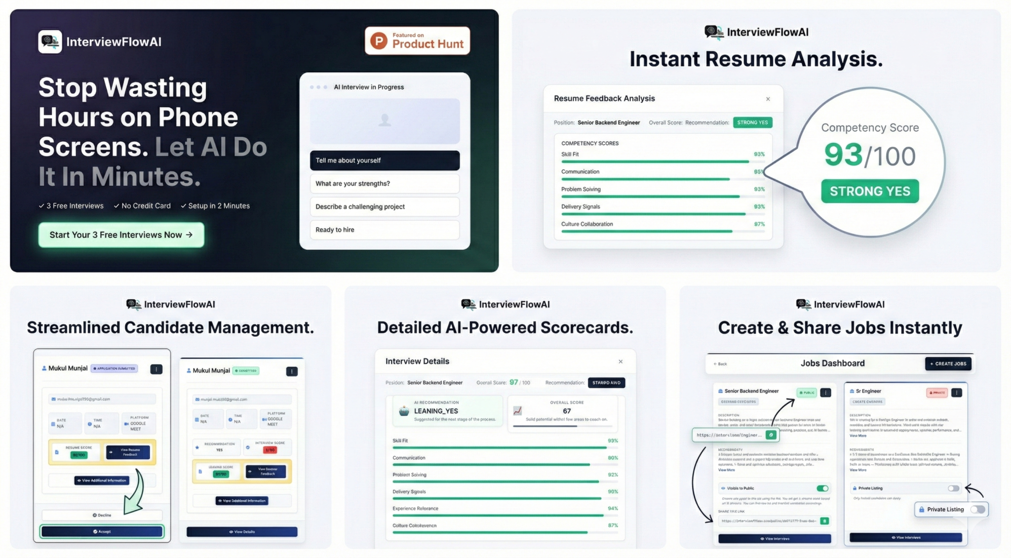 InterviewFlowAI - AI Interviews-img1
