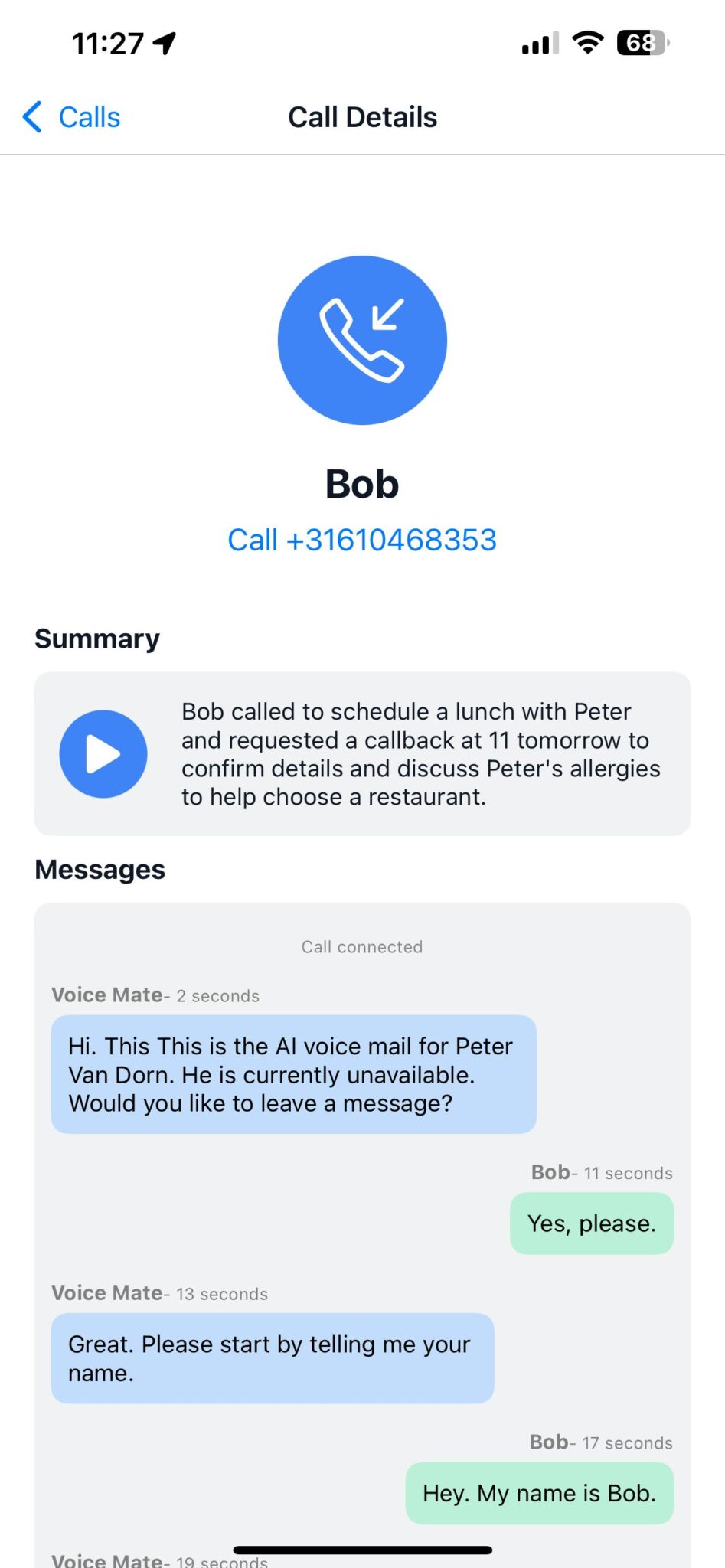 Voice Mate - AI powered Voicemail-img2
